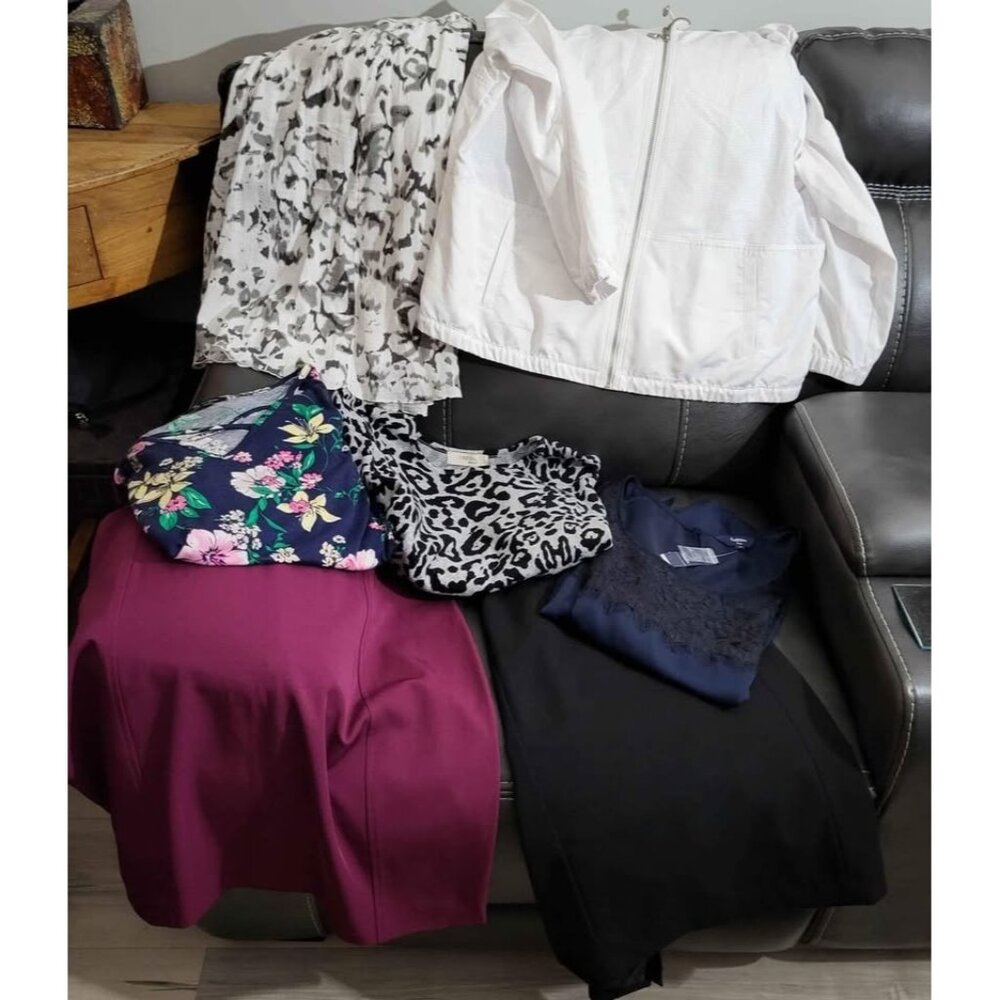 Women's Skirt Jacket blouse Bundle Deal  Sz 1X(14) 7 pieces